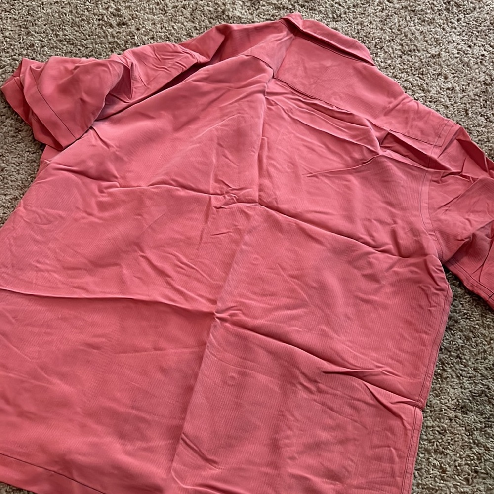 Salmon Button-Up 🖤 - Picture 6 of 6